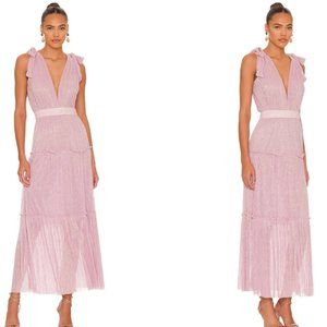 Sabrina Musayev Pink Lavender Dress Size S